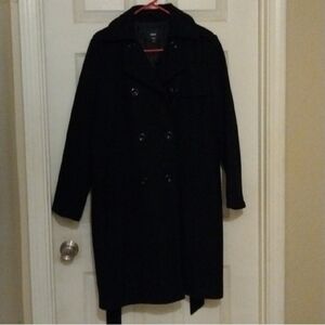 Gap Black Trench Coat